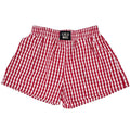 RED GINGHAM BOXER SHORT