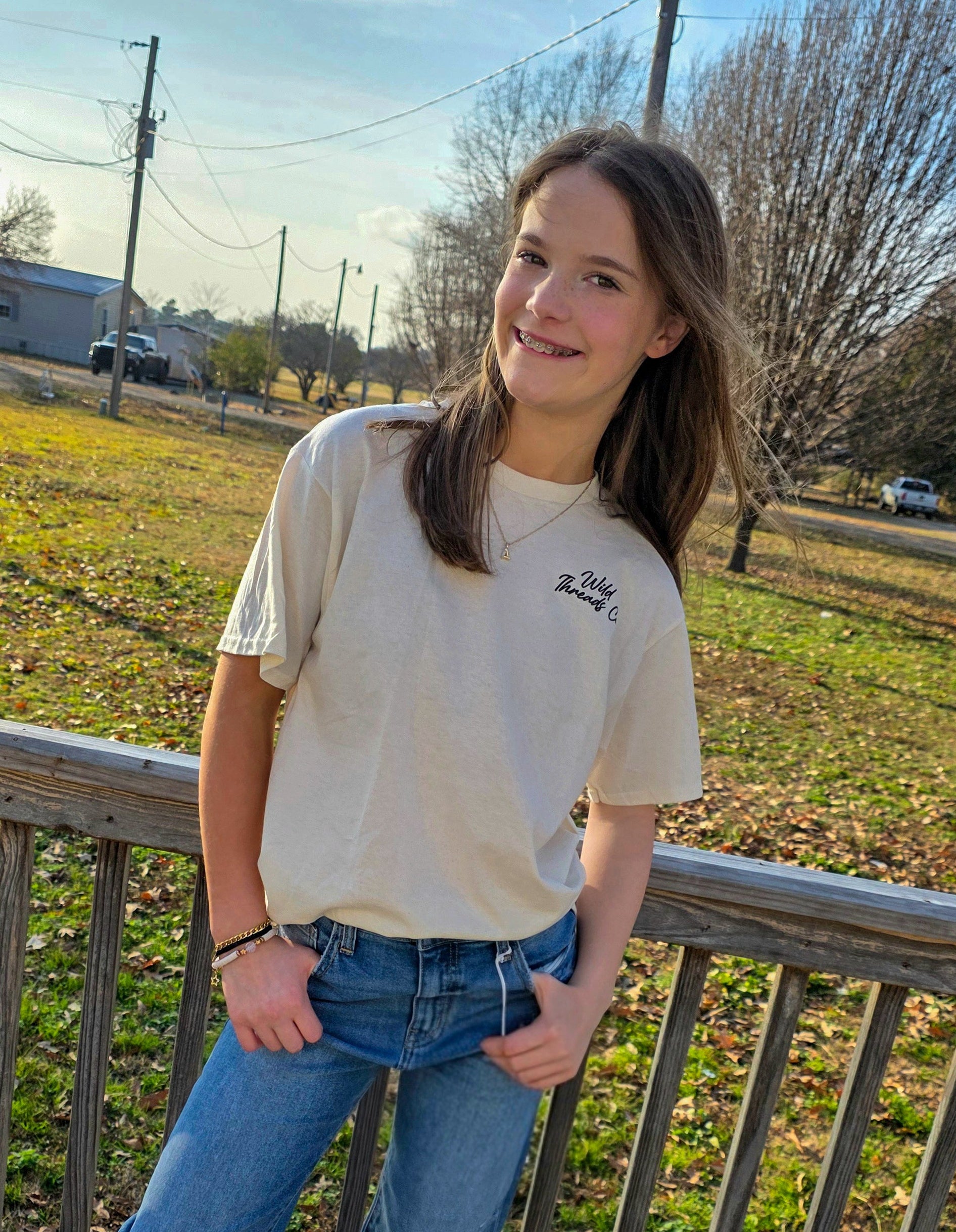 Dangerous In Camo - Bows Tee